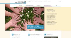 Desktop Screenshot of cecilienstift.de